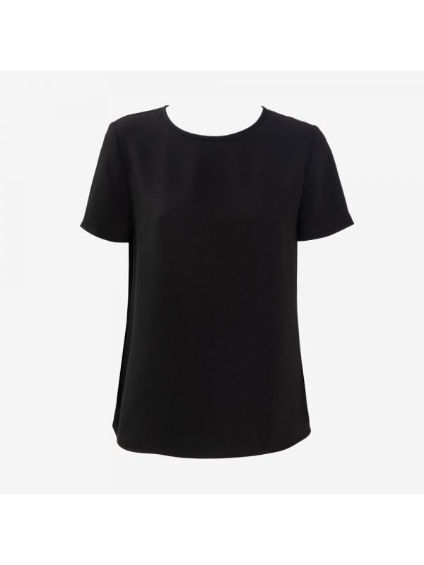 P.A.R.O.S.H. Blusa manica corta Nero P.A.R.O.S.H. Blusa manica corta Nero