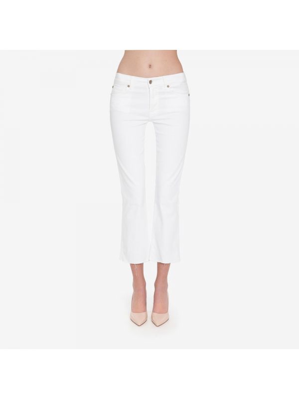 SEVEN Jeans trombetta Bianco