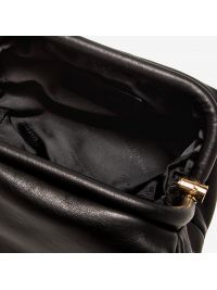 GIANNI CHIARINI "Colette" piccola con catena oro Nero