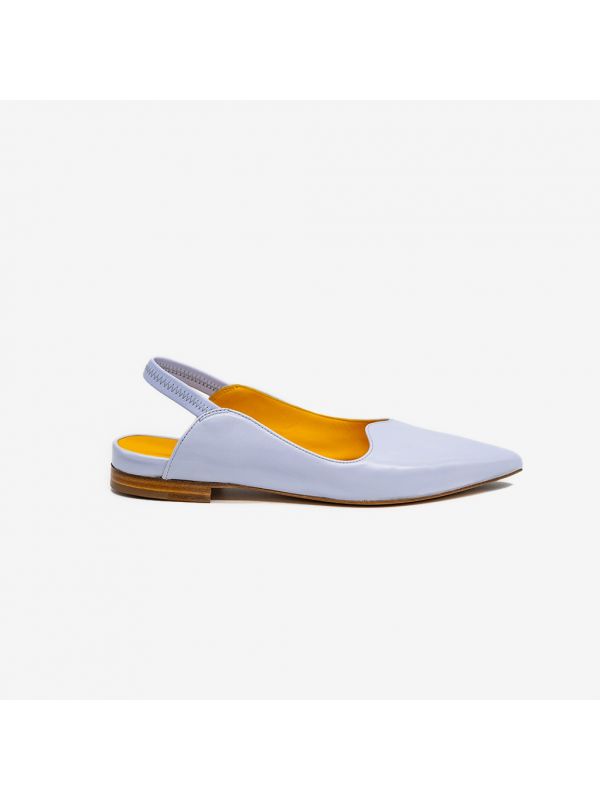 MARA BINI Chanel basso con punta Glicine MARA BINI Chanel basso con punta Glicine