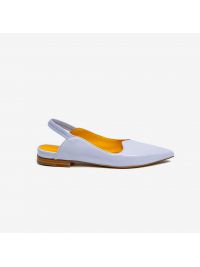 MARA BINI Chanel basso con punta Glicine MARA BINI Chanel basso con punta Glicine