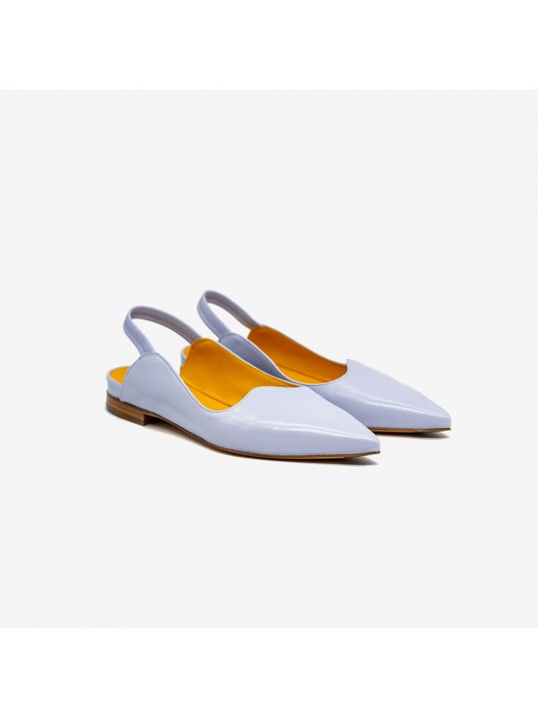 MARA BINI Chanel basso con punta Glicine MARA BINI Chanel basso con punta Glicine