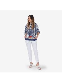 P.A.R.O.S.H. Pantalone slim fit Blu