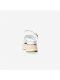 JEANNOT Sandalo con incrocio Bianco