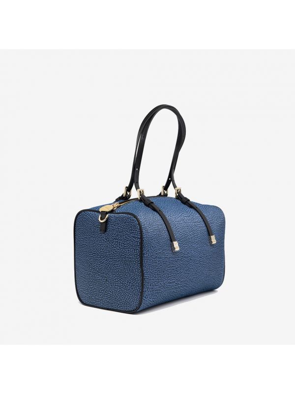 BORBONESE Bauletto medium c/t Blu