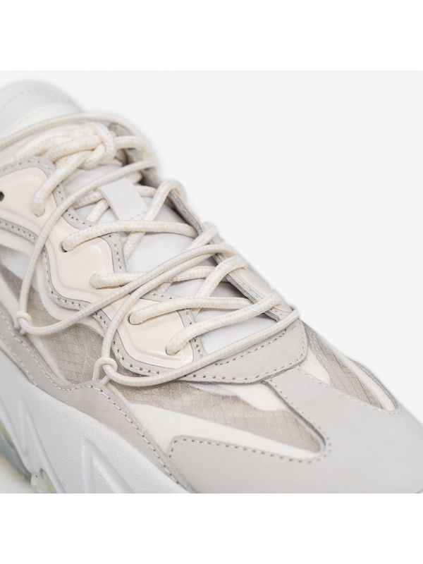 A.S.H. Sneakers bianca con trasperenza Bianco