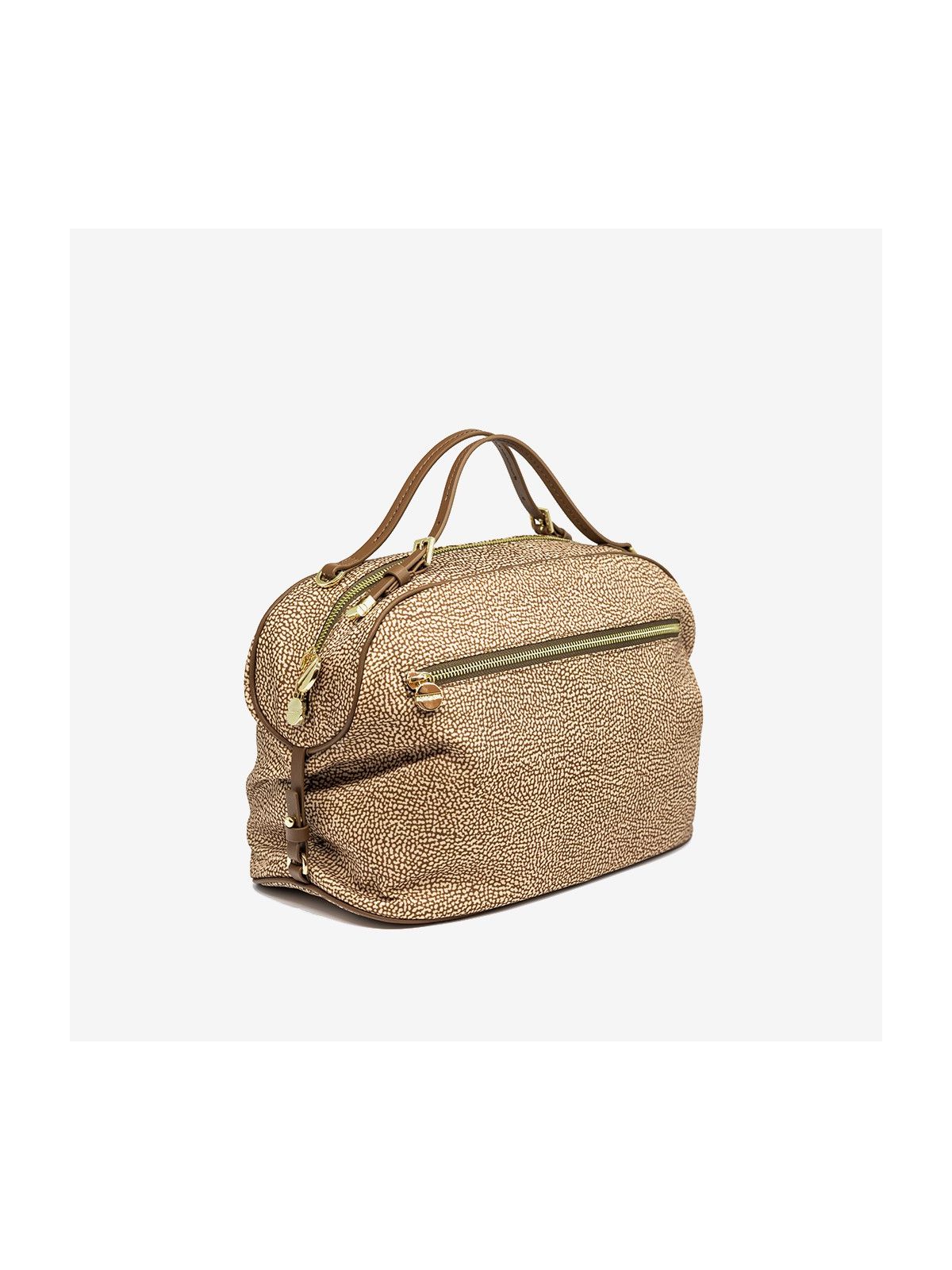 Borsa Borbonese Sexy Bag Medium in Jet OP - Pelletteria Dilorenzo