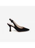 MARA BINI Chanel basso con punta Glicine MARA BINI Chanel basso con punta Glicine