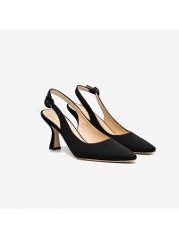 LELLA BALDI Chanel con tacco rocchetto Nero