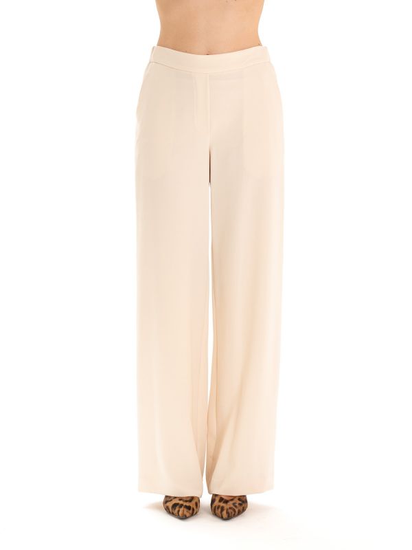 P.A.R.O.S.H. Pantalone cady palazzo Burro