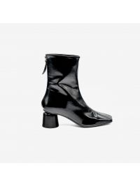 HALMANERA Stivaletto tacco 5 naplak Nero