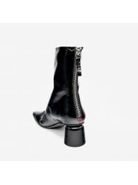 HALMANERA Stivaletto tacco 5 naplak Nero