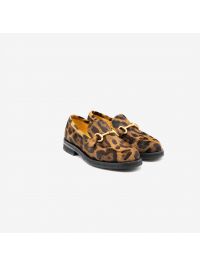 MARA BINI Mocassino cavallino con morsetto oro Maculato MARA BINI Mocassino cavallino con morsetto oro Maculato