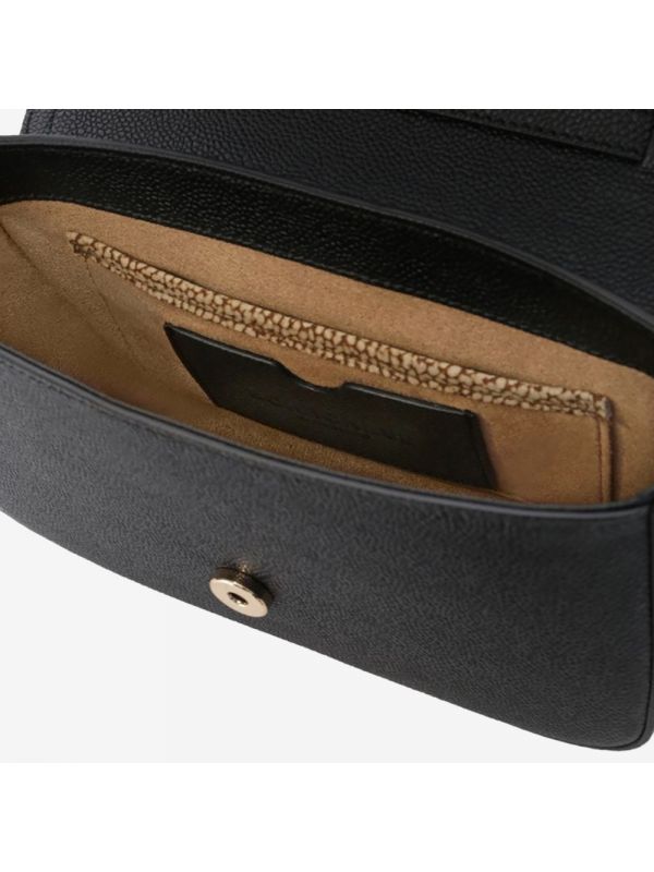 BORBONESE Borsa cross over medium pelle Nero