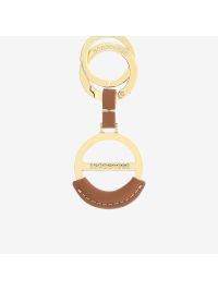 BORBONESE Portachiave vite "b" Cuoio