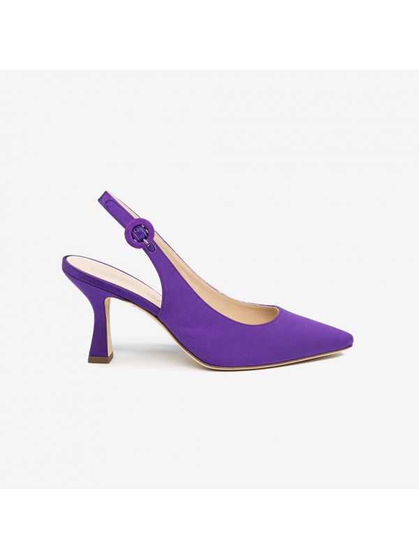 LELLA BALDI Chanel tacco rocchetto Viola LELLA BALDI Chanel tacco rocchetto Viola