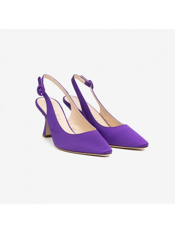 LELLA BALDI Chanel tacco rocchetto Viola LELLA BALDI Chanel tacco rocchetto Viola