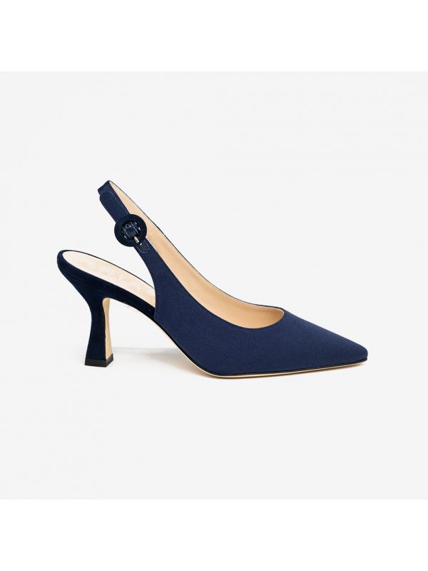 LELLA BALDI Chanel tacco rocchetto Blu LELLA BALDI Chanel tacco rocchetto Blu