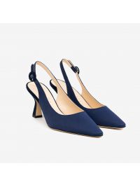 LELLA BALDI Chanel tacco rocchetto Blu