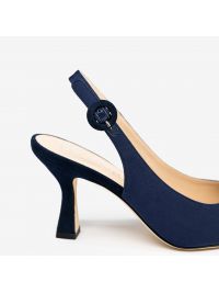 LELLA BALDI Chanel tacco rocchetto Blu