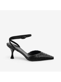 HALMANERA Chanel tacco 60 con cinturino Nero