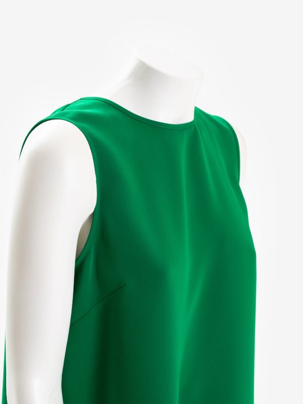 P.A.R.O.S.H. Blusa smanicata Verde P.A.R.O.S.H. Blusa smanicata Verde