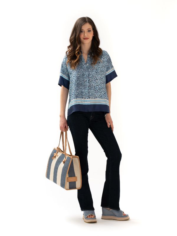 SEVEN Jeans mini flaire dark blue