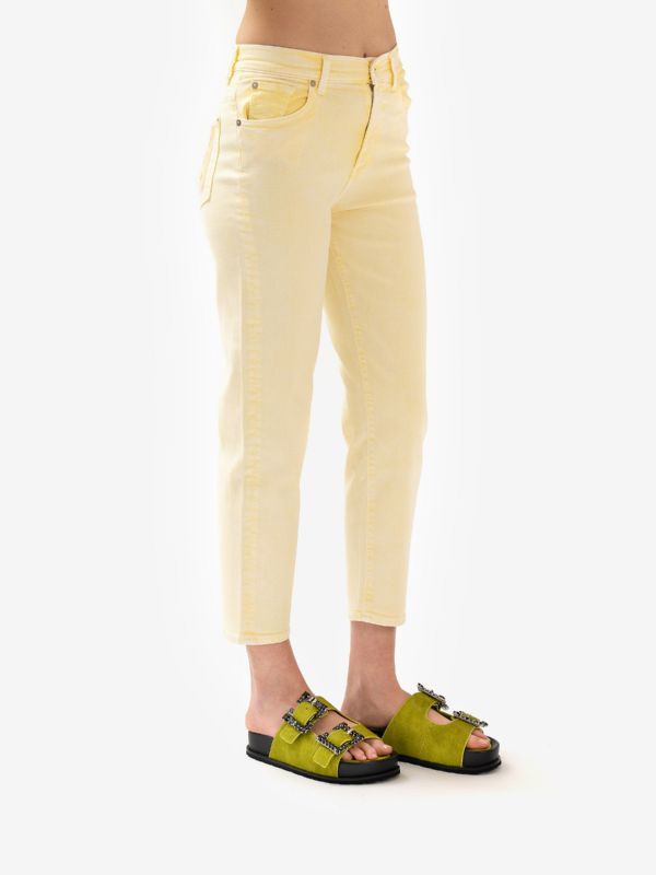 SEVEN Jeans boyfriends giallo delavè