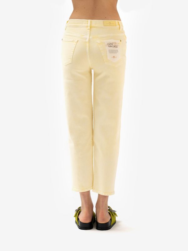 SEVEN Jeans boyfriends giallo delavè