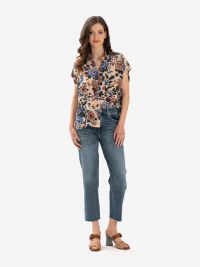 SEVEN Jeans boyfriend sfrangiato Blu