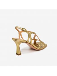 FRANCESCO SACCO Sandalo tc 70 pelle Oro