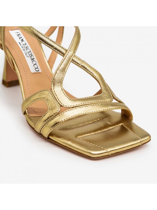 FRANCESCO SACCO Sandalo tc 70 pelle Oro FRANCESCO SACCO Sandalo tc 70 pelle Oro