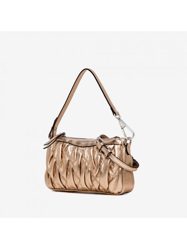 GIANNI CHIARINI Brooke piccola matelassè Champagne