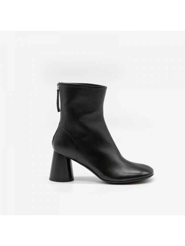 HALMANERA Stivaletto pelle tacco 70 Nero HALMANERA Stivaletto pelle tacco 70 Nero