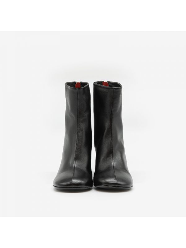 HALMANERA Stivaletto pelle tacco 70 Nero HALMANERA Stivaletto pelle tacco 70 Nero