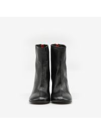 HALMANERA Stivaletto pelle tacco 70 Nero