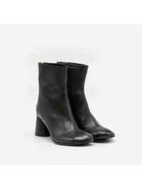 HALMANERA Stivaletto pelle tacco 70 Nero