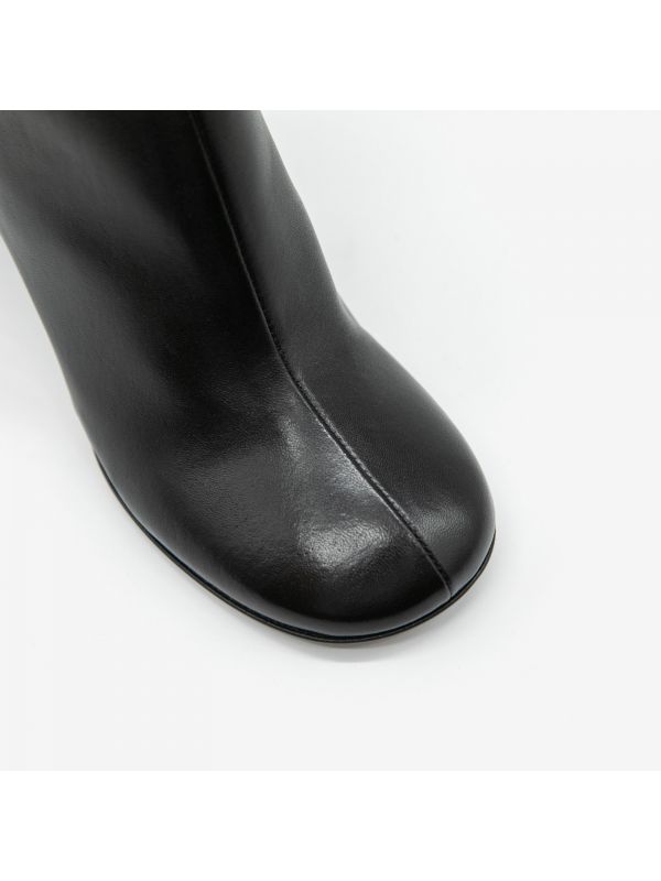 HALMANERA Stivaletto pelle tacco 70 Nero HALMANERA Stivaletto pelle tacco 70 Nero