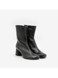 HALMANERA Stivaletto tacco 50 pelle Nero