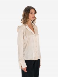 FEDERICA TOSI Camicia satin/seta Avorio
