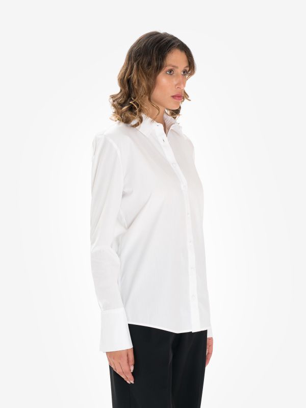 FEDERICA TOSI Camicia cotone Bianco FEDERICA TOSI Camicia cotone Bianco