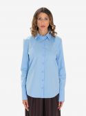 P.A.R.O.S.H. Camicia seta m/l con pizzo Nero